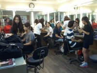 MBC아카데미뷰티스쿨 - 1급 기술강사~ 수업 중~^^!~