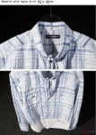 BUYEST - ◆당일◆12F/W 시칠리아라인 라인패턴 블루셔츠 G5997 바이스트|◆당일◆12F/W 시칠리아라인 라인패턴 블루셔츠 G5997