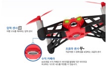 Roling Spider 드론/액션캠/무선모형 > 드론/FPV > 드론(DRONE) > 입문용 드론 (주)엘레파츠 패럿 롤링스파이더 Roling Spider