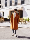 라프 울 스트랩 오버롱코트OT - 바이슬림