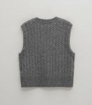 [아틀리에 나인]JANE CABLE V-NECK KNIT VEST (VT-0250) [W CONCEPT]