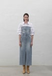 Atelier Nain - (OP-6152)ELVIN BUSTIER MAXI DENIM DRESS
