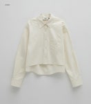 Atelier Nain - (BL-4255)SELLY CROP SHIRT