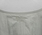 Atelier Nain - (OP-6163)NYLON ZIP-UP FLARE DRESS