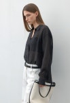 Atelier Nain - (BL-4313)ESSENTIAL MONA PLEATS SHIRT