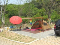 뽐뿌:캠핑포럼 - 울산 입화산 참살이숲 캠핑장 당일치기~;; 울산 입화산 참살이숲 캠핑장 당일치기~;;