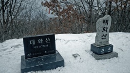 뽐뿌:등산포럼 - 잔뜩 흐린 일요일 강원도 영월 태화산에 갔다왔습니다.. 잔뜩 흐린 일요일 강원도 영월 태화산에 갔다왔습니다..