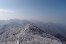 (영각사-남덕유산-삿갓봉-무룡산-백암봉-중봉-향적봉-설천봉-백련사-삼공리주차장) [거북이등산대] 1/16 덕유산 종주 (영각사-남덕유산-삿갓봉... 