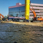 뽐뿌:자유게시판 - 석촌역 물바다 석촌역 물바다