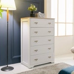 까사 CASA : 아리스 폭 깊은 5단 800 서랍장 아리스 폭 깊은 5단 800 서랍장 | 까사