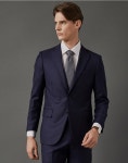 LF스퀘어 공식 온라인몰 19FW [마에스트로] 네이비 체크 울 수트자켓 MASJ9D905N2