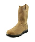 G4432 11 Wellington Pull On Men W Leather Brown Work Boot [베이비샤워]