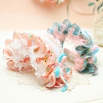                바니멜로우 컬칩(레이스밴드형) (DIY-DK40) 돌잔치 돌촬영... 백일사진 바니멜로우 컬칩(레이스밴드형) (DIY-DK40) 돌잔치 돌촬영... 