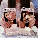                 LG V30 V300 베어핑거링큐빅케이스 LG V30 V300 베어핑거링큐빅케이스