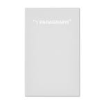 PARK AND PAPER (파크앤드페이퍼) | [페이퍼팩] 1 Paragraph Softcover-Cool Gray [페이퍼팩] 1 Paragraph Softcover-Cool Gray