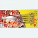                 일본 파트너 스텐레스 직화산적꽂이 5P 세트 (H1320) 일본 파트너 스텐레스 직화산적꽂이 5P 세트 (H1320)