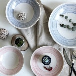                 일본 라인 패턴접시 / H4368 일본 라인 패턴접시 / H4368