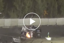 Racing Driver Jumps From His Car to Save Fellow Driver | CarBuzz Racing Driver Jumps From His Car to Save Fellow Driver