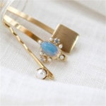 하프클럽 - 대한민국 메가쇼핑 [제이로렌] 제이로렌 H0281 써니데이 크리스탈 엔틱 실핀 세트_(769931)