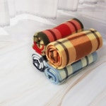 하프클럽 - 대한민국 메가쇼핑 보드라움 체크 무릎담요