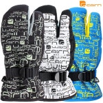 하프클럽 - 대한민국 메가쇼핑 케른 나염 남녀공용 스키/보드 숏 삼지 장갑 CA-4221/따뜻한 방수/방한 장갑/스노보드/레저용