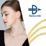 Balestra(발레스트라) 18K 오메가 목걸이 + 14K 트리니티 솔리드... Balestra(발레스트라) 18K 오메가 목걸이 + 14K 트리니티 솔리드 목걸이... 