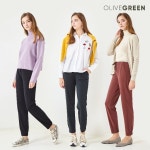 올리브그린 젤리짱짱 조거팬츠3종 | 홈쇼핑모아 [쇼핑엔티] 올리브그린 젤리짱짱 조거팬츠3종