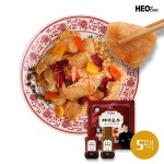 허닭 허바로우 300g 5팩+광동소스1개+사천소스1개 | 홈쇼핑모아 [CJ온스타일+] 허닭 허바로우 300g 5팩+광동소스1개+사천소스1개