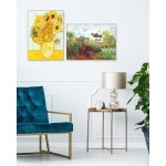 [세계명화컬렉션] 모네 예술가의 정원 + 반 고흐 해바라기 2종 (600*750) | 홈쇼핑모아 [SK스토아] [세계명화컬렉션] 모네 예술가의 정원 + 반... 