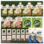 [CJ] 비비고만두 6종/15봉+평양냉면2봉 (4인분), (왕교자5+새우왕교자2+플랜테이블왕교자2+수제깔끔고기만두2+수제진한김치만두2... 