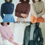 [lotteimall] 데일리라운지 여성 데일리 하이넥 니트 티셔츠 5종 null | 홈쇼핑모아 [lotteimall] 데일리라운지 여성 데일리 하이넥...