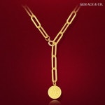 제메이스 24K순금 체크보드 클립 행운 목걸이 | 홈쇼핑모아 [GSSHOP] 제메이스 24K순금 체크보드 클립 행운 목걸이