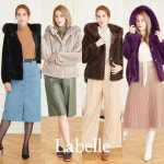 라벨르 24FW FAUX 폭스 후드 밍크 코트 | 홈쇼핑모아 [KT알파쇼핑] 라벨르 24FW FAUX 폭스 후드 밍크 코트