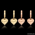 [리나블랑]볼륨하트 귀걸이 | 홈쇼핑모아 [현대홈쇼핑플러스샵] [리나블랑]볼륨하트 귀걸이