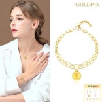 [shopnt] [골드피아]24K순금 엘리자베스 코인 팔찌 13155493 | 홈쇼핑모아 [shopnt] [골드피아]24K순금 엘리자베스 코인 팔찌 13155493