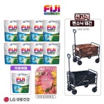 [lotteimall] ☆전고객 웨건☆[매니아] 피지 디나자임 소다플러스 캡슐세제 20입x8팩 + 10입x1팩(무료체험) + 아우라 섬유유연제2L... 