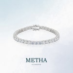 [hmall] 메타다이아몬드 실버925 모이사나이트 테니스 팔찌 1종(총 12.8ct) 14108991 | 홈쇼핑모아 [hmall] 메타다이아몬드 실버925... 