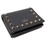 머스트잇(MUSTIT) - [라이크어스타]  당일발송 19FW 발렌티노 락스터드 여성용 반지갑 11X8.5 SW0P0P39 BOL 0NO