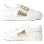 머스트잇(MUSTIT) - [팹스타일][당일발송] 18SS 발렌티노 히든오픈밴드 스니커즈 (골드/ 남성) S0830 FLR L71