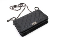 머스트잇(MUSTIT) - (국내배송) SPECIAL SALE - 샤넬(CHANEL) 보이샤넬 WOC BLACK (CALFSKIN)