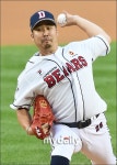마이데일리 두산 유희관, LG에 홈런 2방 맞고 5이닝 5실점 강판
