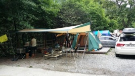 뽐뿌:캠핑포럼 - 창원 달천 공원 오토캠핑장입니다