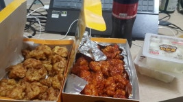 뽐뿌:자유갤러리 - 종국이 두마리 치킨... 종국이 두마리 치킨...
