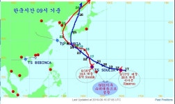 19호, 20호 태풍 진로를 쥬라기라는 블로거분은 요렇게 예상하네요 - 뽐뿌:자유게시판 19호, 20호 태풍 진로를 쥬라기라는 블로거분은 요렇게... 