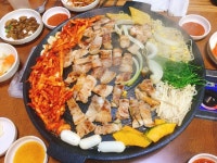 저녁으로 더덕솥뚜껑삽겹살집 ~ - 뽐뿌:자유게시판 저녁으로 더덕솥뚜껑삽겹살집 ~