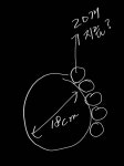 원 지름 계산 좀 부탁드립니다. - 뽐뿌:질문/요청 원 지름 계산 좀 부탁드립니다.