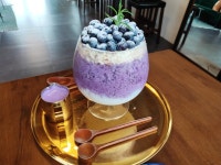  블루베리빙수 - 카페록키 - 뽐뿌:자유갤러리  블루베리빙수 - 카페록키