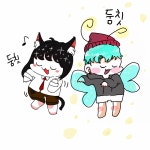 라이브 캔버스 스케치판 [둠칫.] 둠칫.