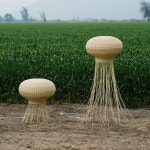 Alienesque Wicker Lighting : Made in Mimbre Main Line