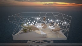 Temporary Vacation Pods : rentable balconies 